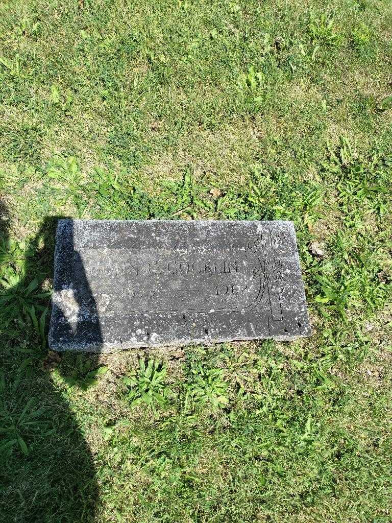 John G. Gocklin's grave. Photo 2