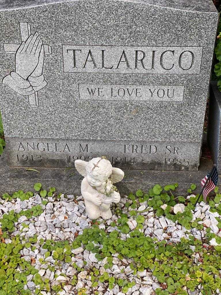 Fred Talarico Senior's grave. Photo 3