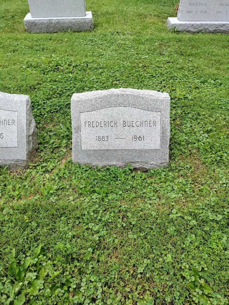 Frederick Buechner's grave. Photo 2