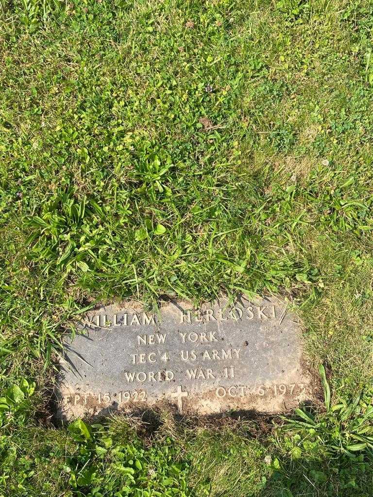 William Herloski's grave. Photo 4