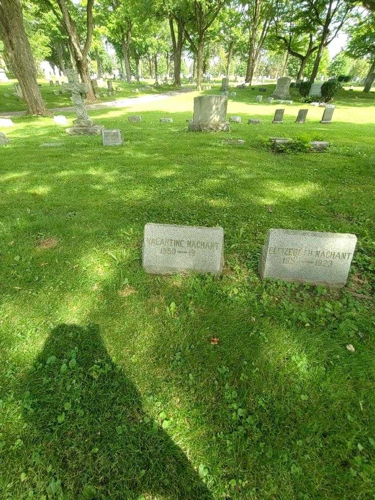 Valentine Nachant's grave. Photo 1