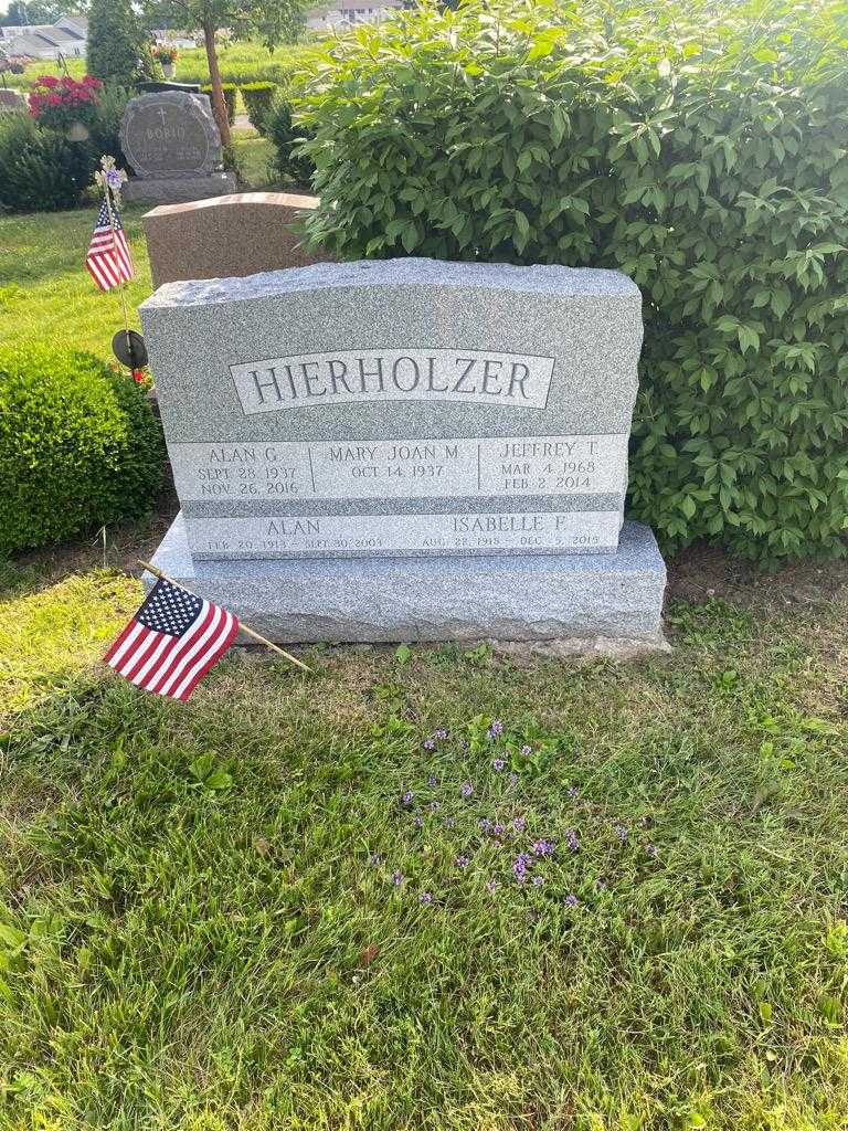 Mary Joan M. Hierholzer's grave. Photo 2