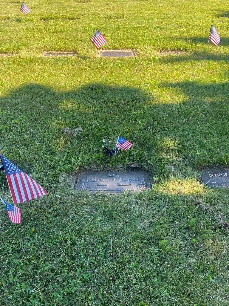 Gloria J. Harris's grave. Photo 3