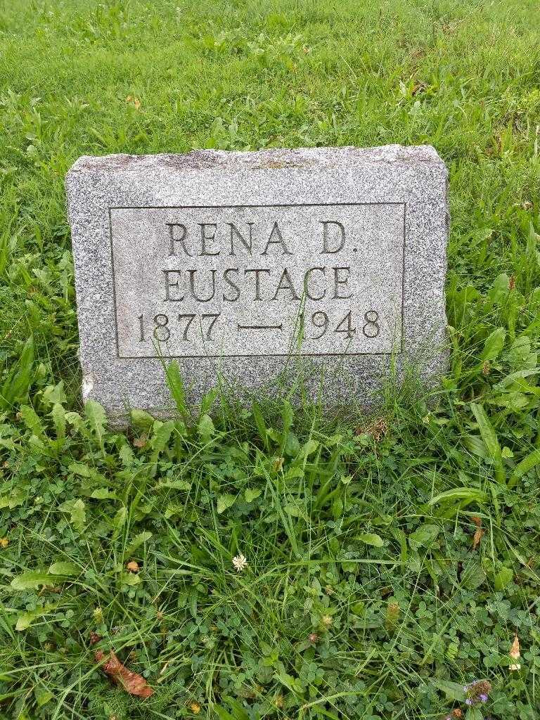 Rena B. Eustace's grave. Photo 3