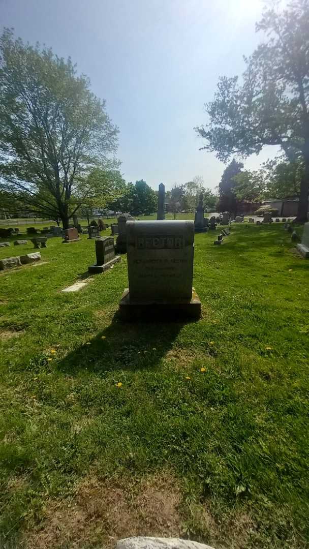 Charles A. "Chas" Rector's grave. Photo 2