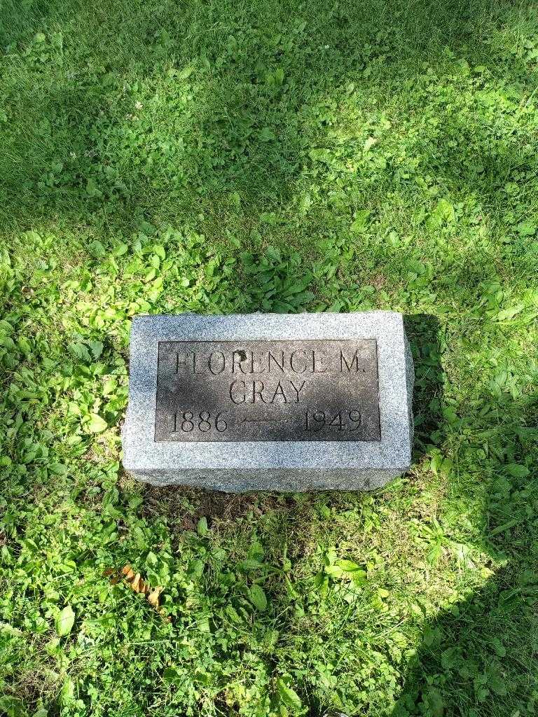 Florence M. Gray's grave. Photo 2