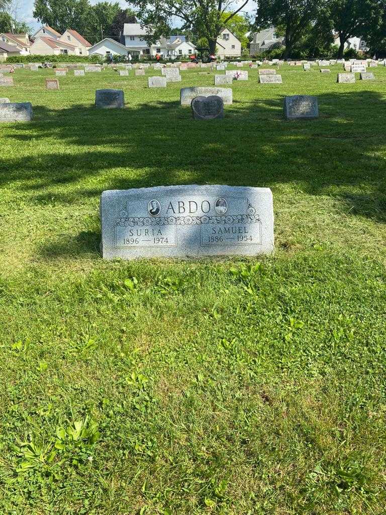 Samuel Abdo's grave. Photo 2