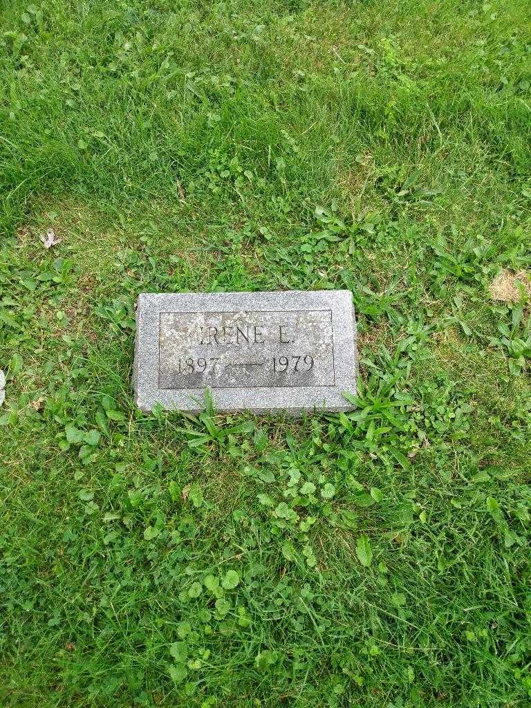 Irene E. Drought's grave. Photo 3