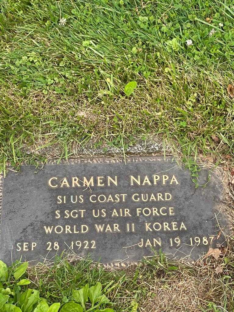 Carmen Nappa's grave. Photo 3