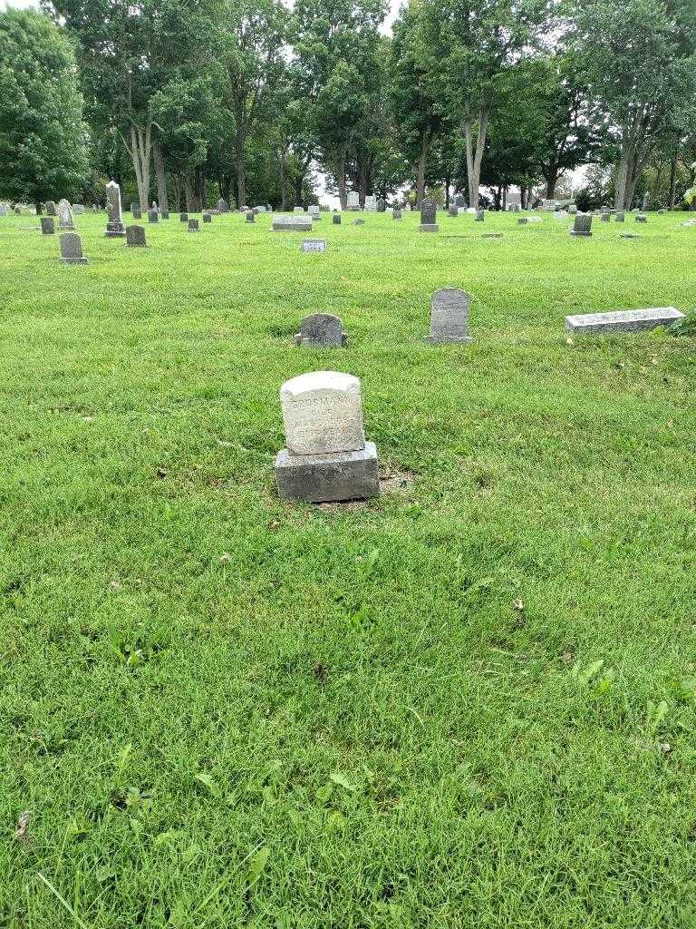 George Grossman's grave. Photo 1
