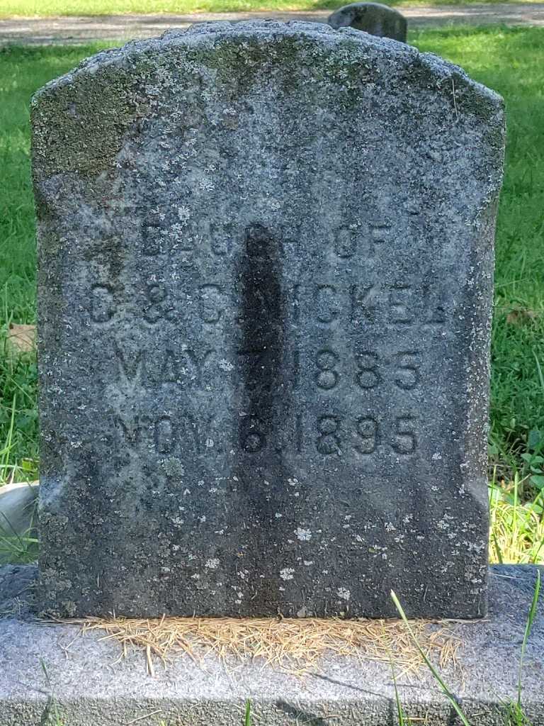 Elizabeth Nickel's grave. Photo 3