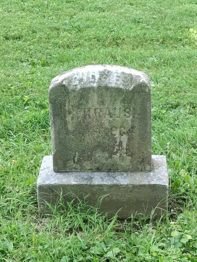 Charles Kraus's grave. Photo 3