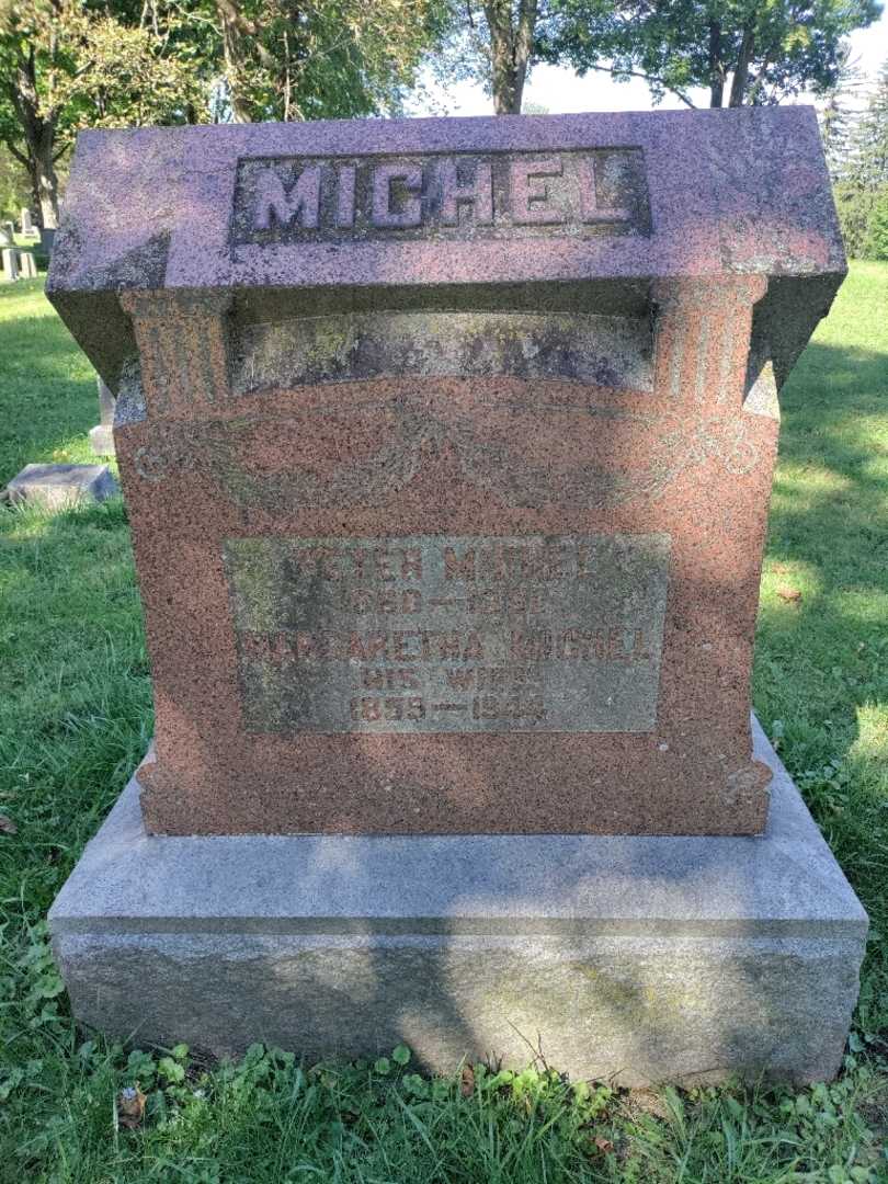Peter Michel's grave. Photo 3