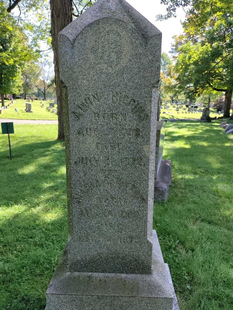 Alvin Higgins's grave. Photo 3