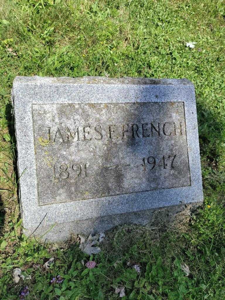 James F. French's grave. Photo 3