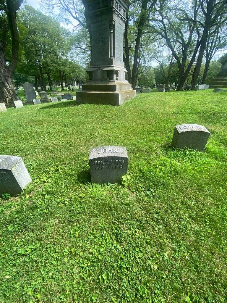 John C. Boland's grave. Photo 1