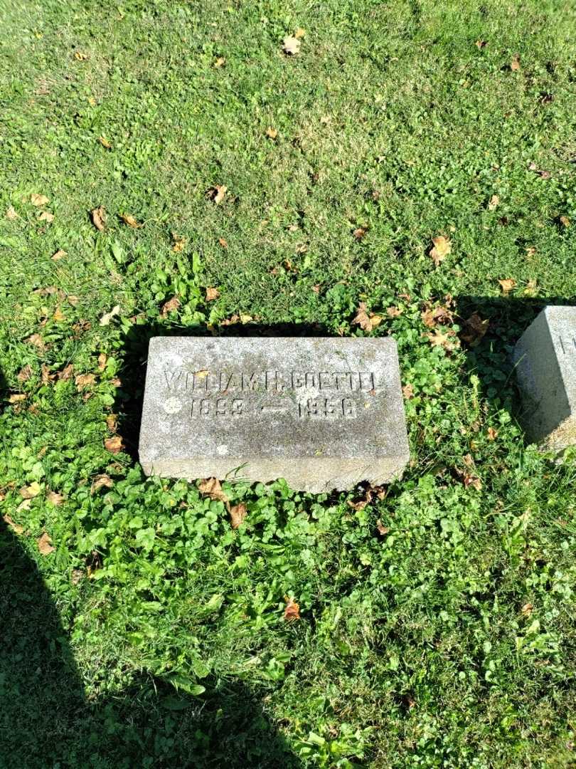 William H. Goettel's grave. Photo 2