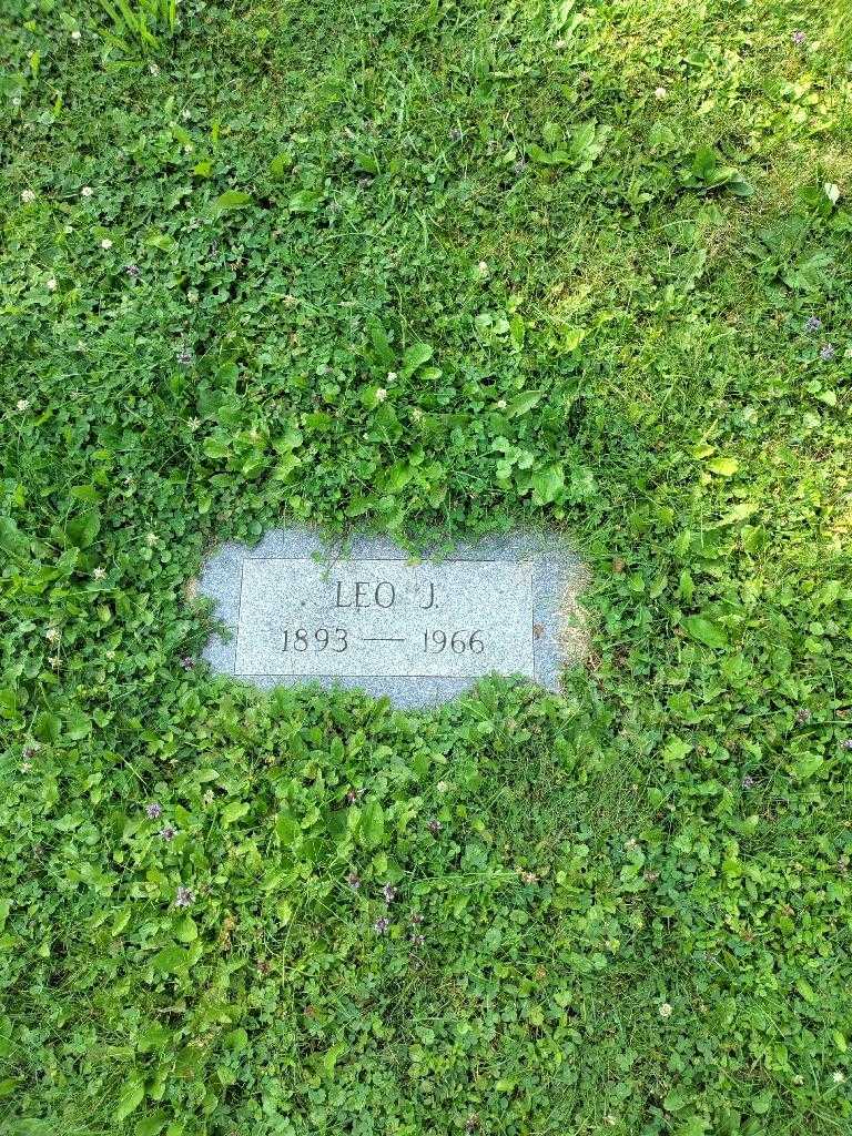 Leo J. Yehle's grave. Photo 1