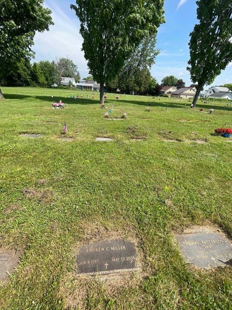 Andrew C. Miller's grave. Photo 1