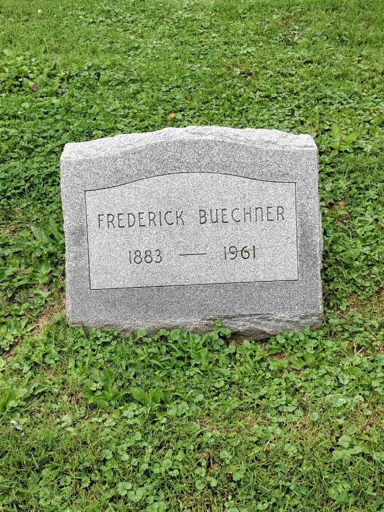 Frederick Buechner's grave. Photo 3