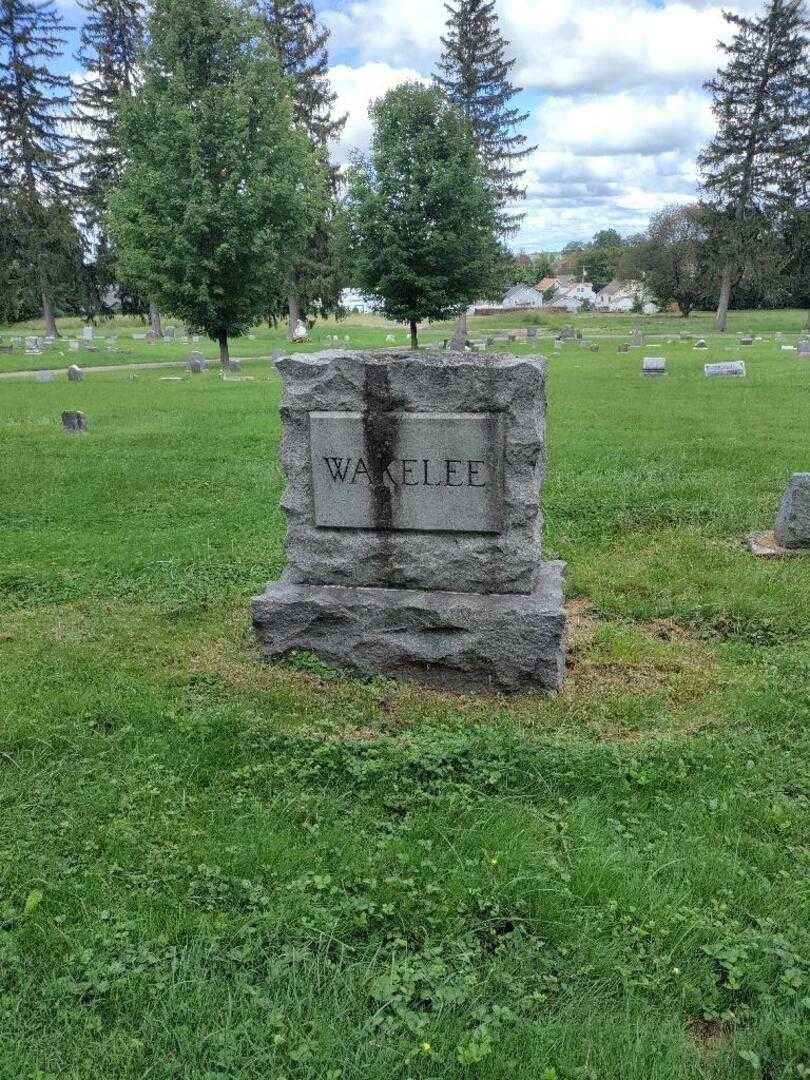 Wellington Wakelee's grave. Photo 2