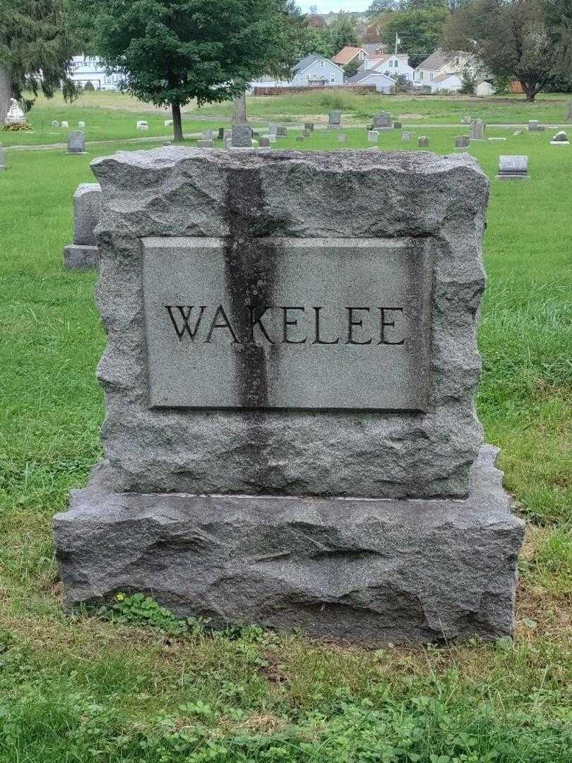 Wellington Wakelee's grave. Photo 3