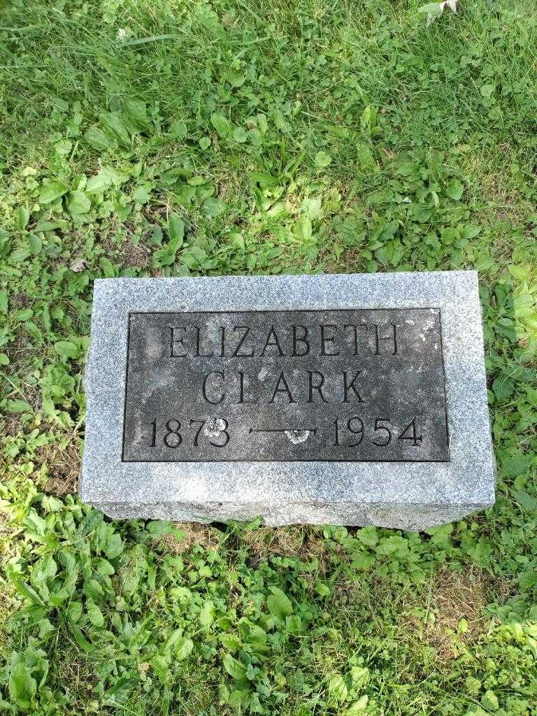 Elizabeth Clark's grave. Photo 3