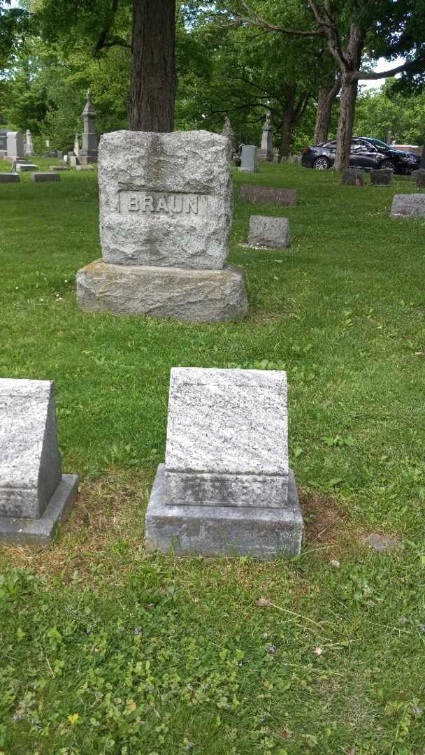 Jacob Braun's grave. Photo 2