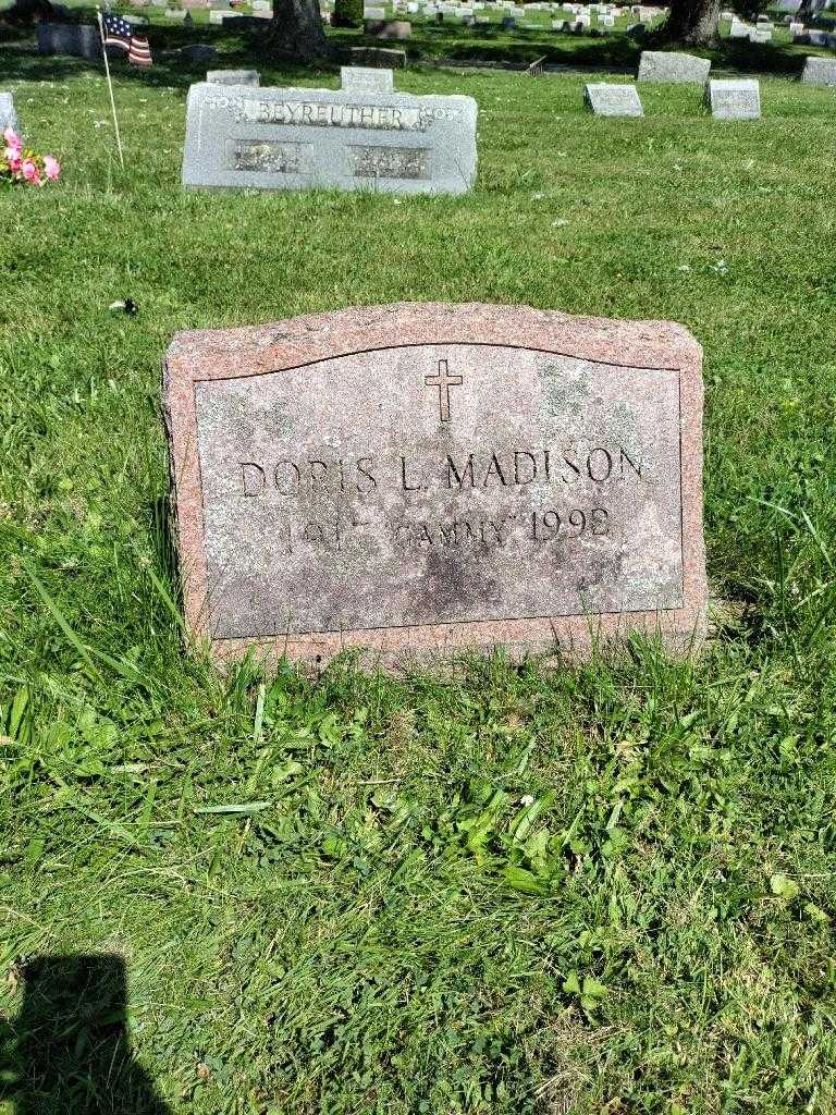 Doris L. Schwald Madison's grave. Photo 2