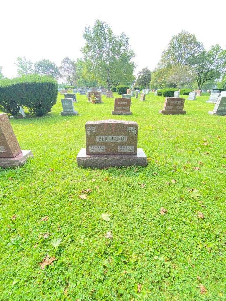 Frances M. Bertrand's grave. Photo 3