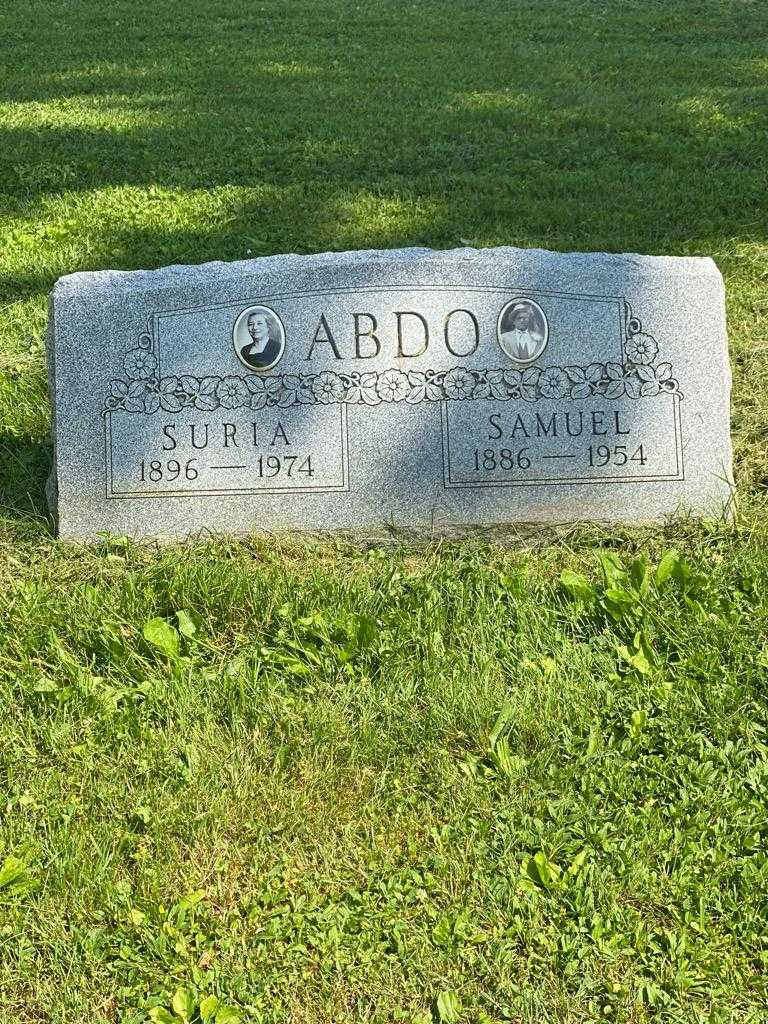 Samuel Abdo's grave. Photo 3