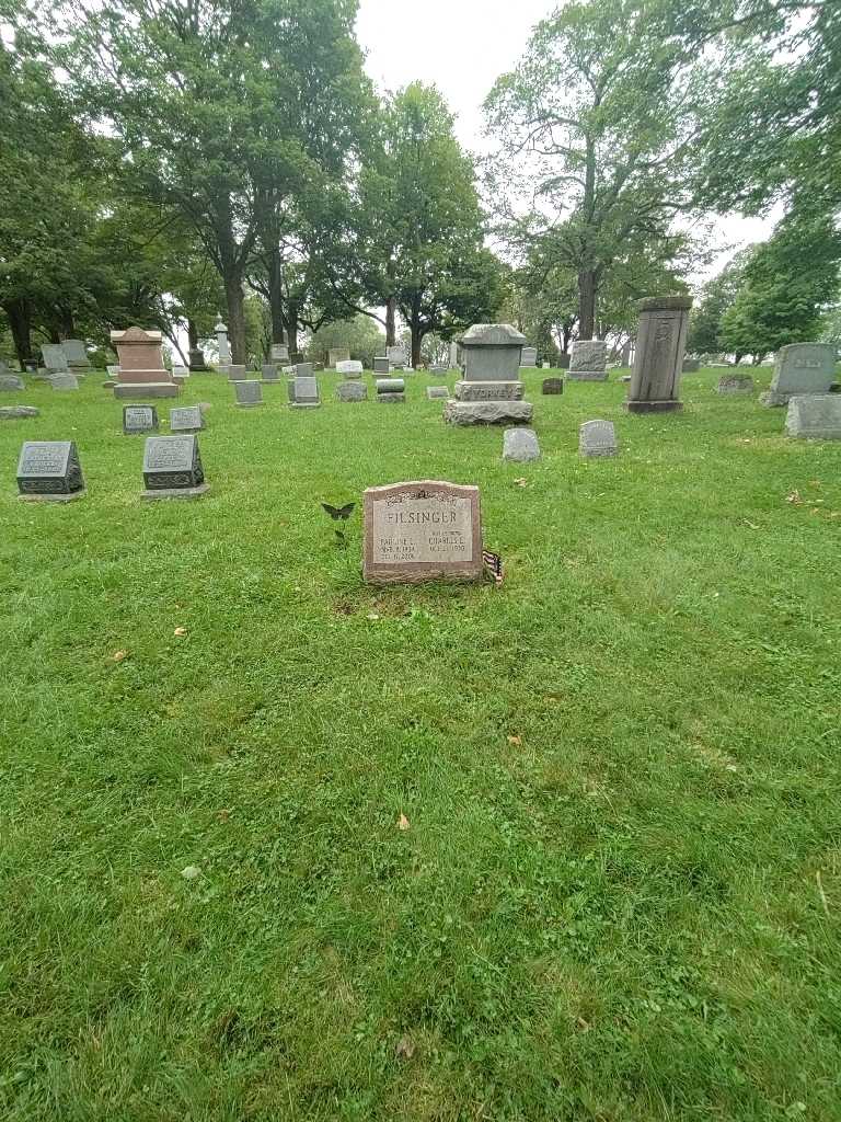 Charles E. Filsinger's grave. Photo 1