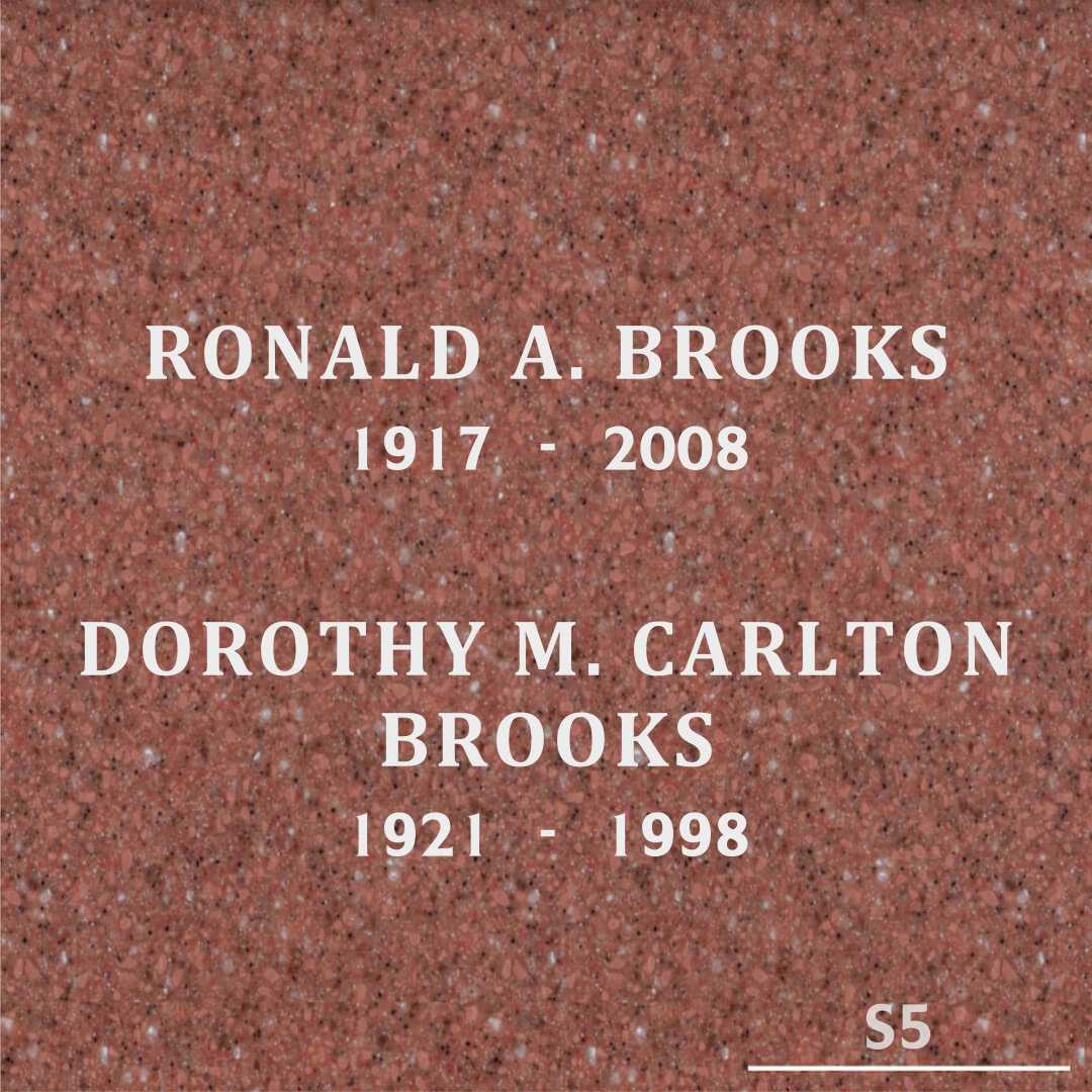 Ronald A. Brooks's grave