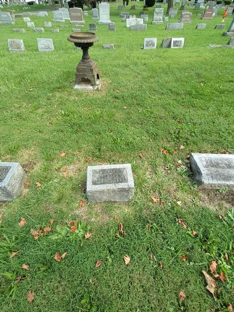 Charles Keppler's grave. Photo 2