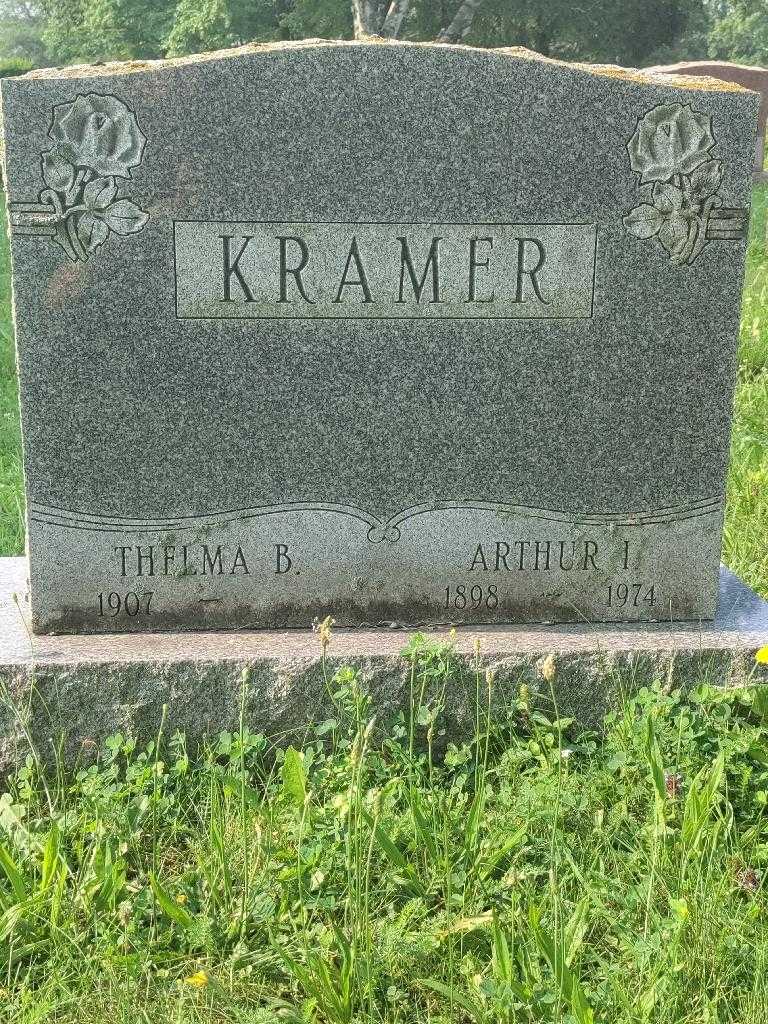 Thelma B. Kramer's grave. Photo 3