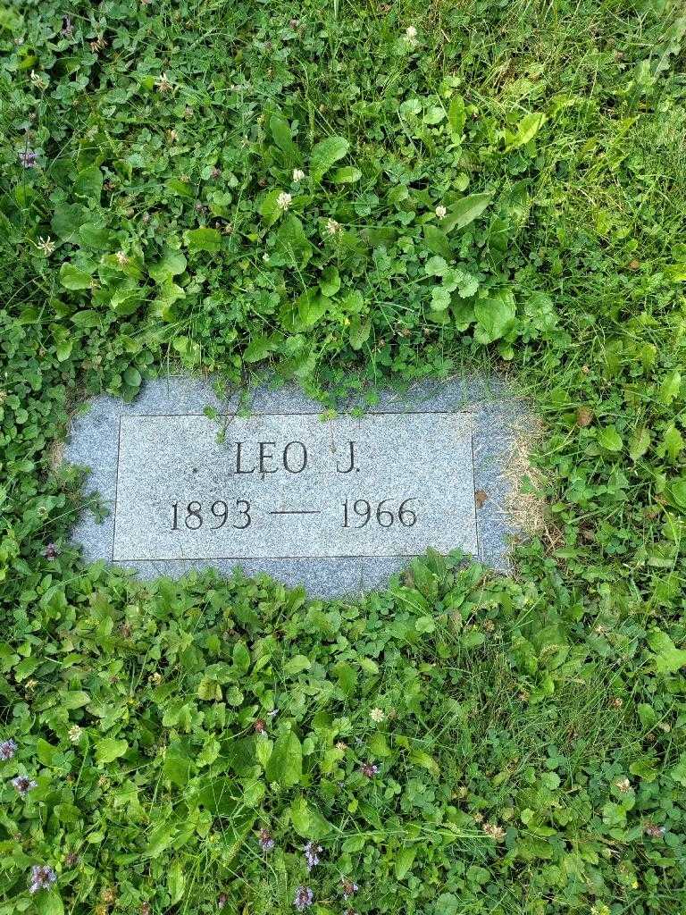 Leo J. Yehle's grave. Photo 2
