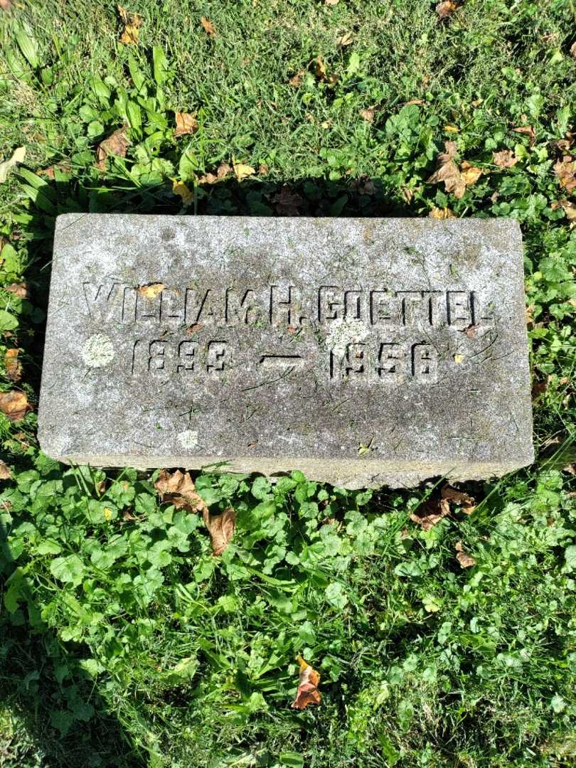 William H. Goettel's grave. Photo 3