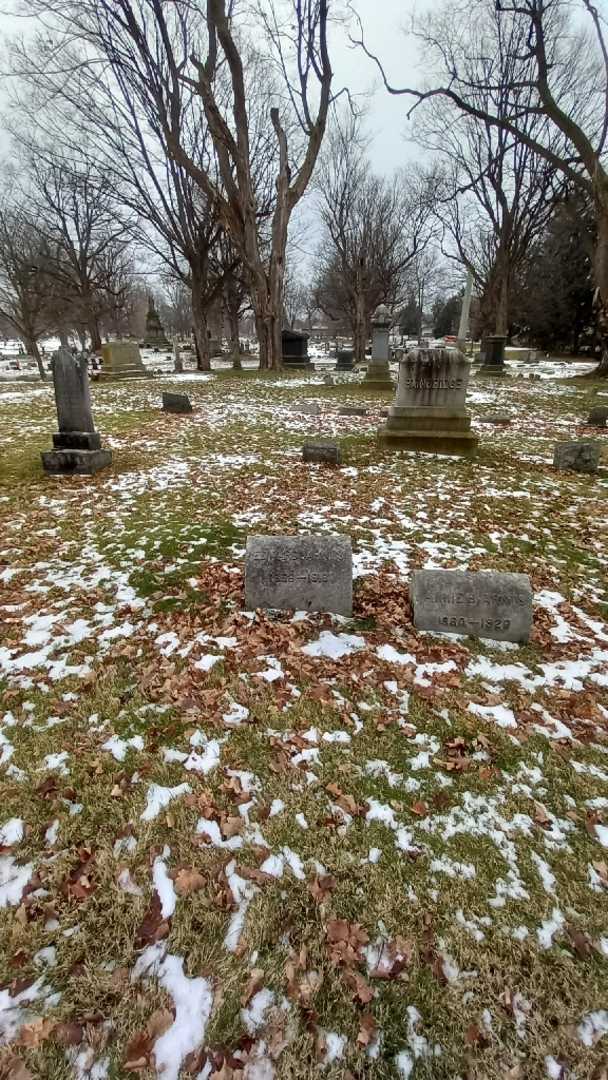 Edward Arnts's grave. Photo 1