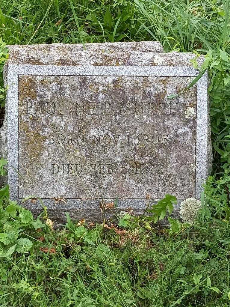 Pauline Rainbow Murphy's grave. Photo 3