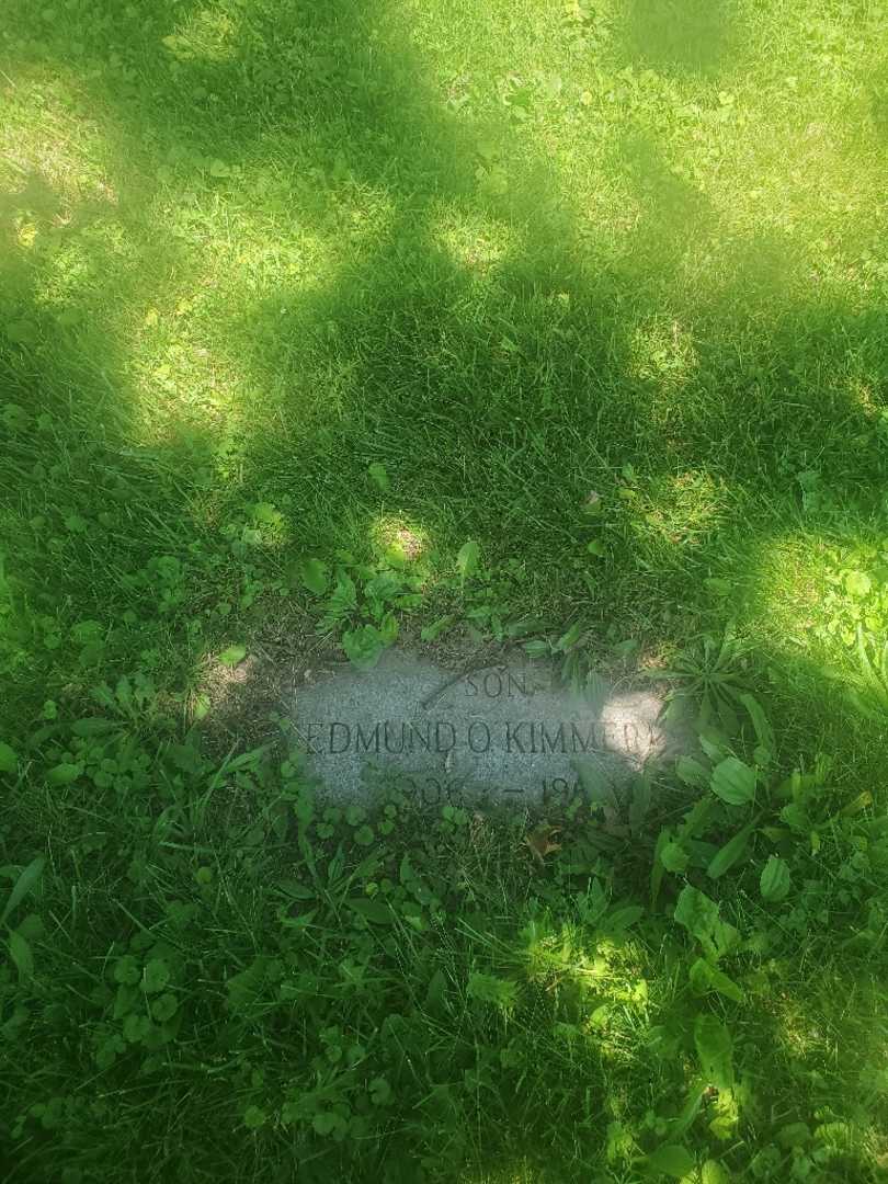 Edmund O. Kimmerle's grave. Photo 2