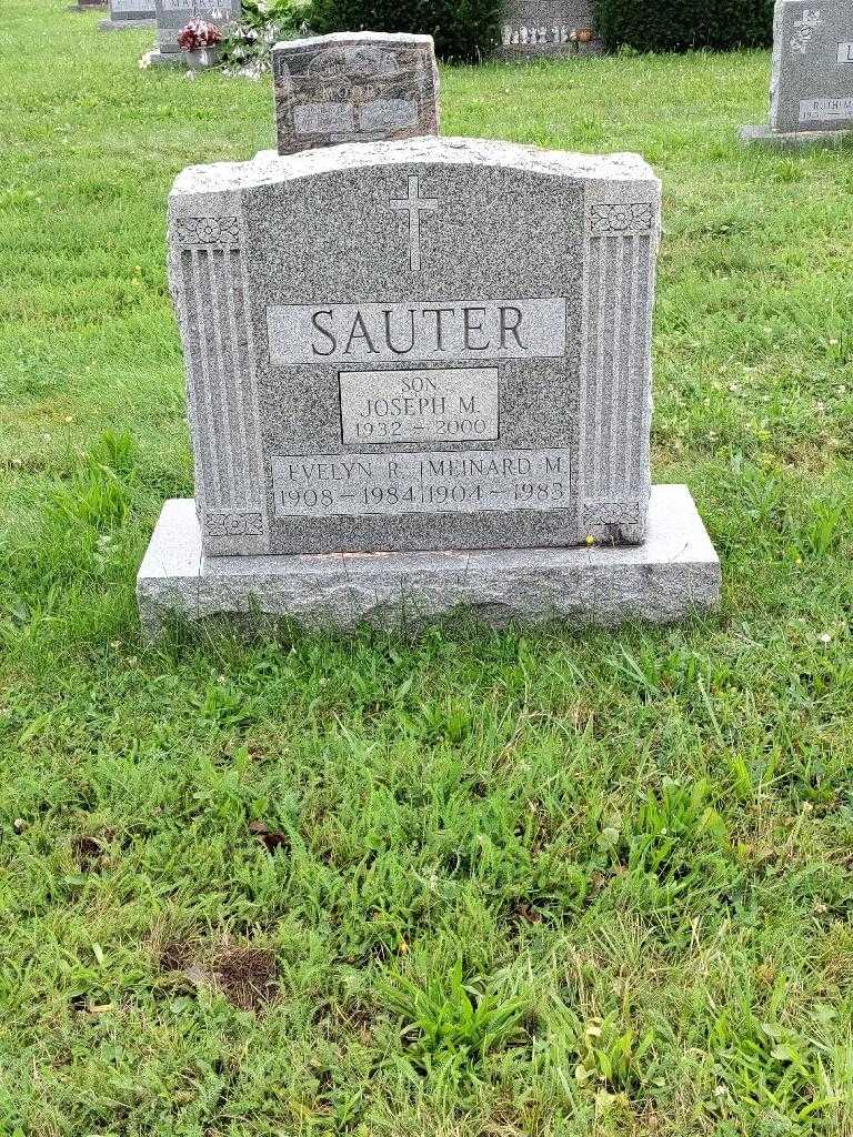 Meinard M. Sauter's grave. Photo 2