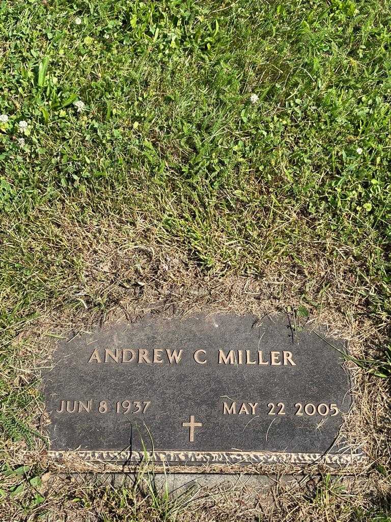 Andrew C. Miller's grave. Photo 3