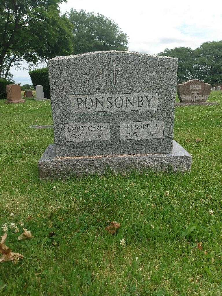 Edward J. Ponsonby's grave. Photo 1