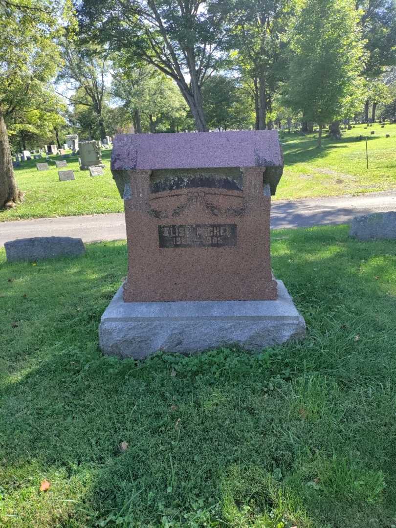 Elisa Michel's grave. Photo 2