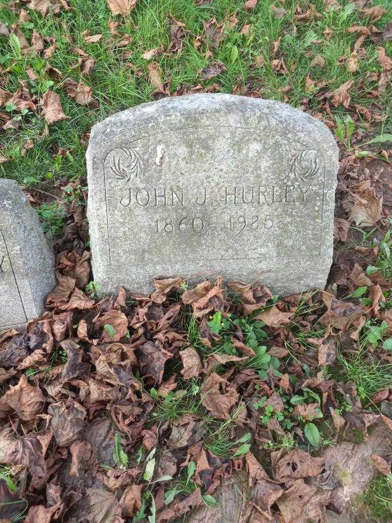 John J. Hurley's grave. Photo 1