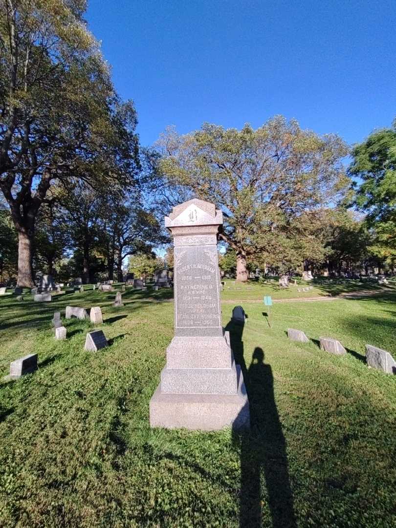 Katherine B. Needham's grave. Photo 2