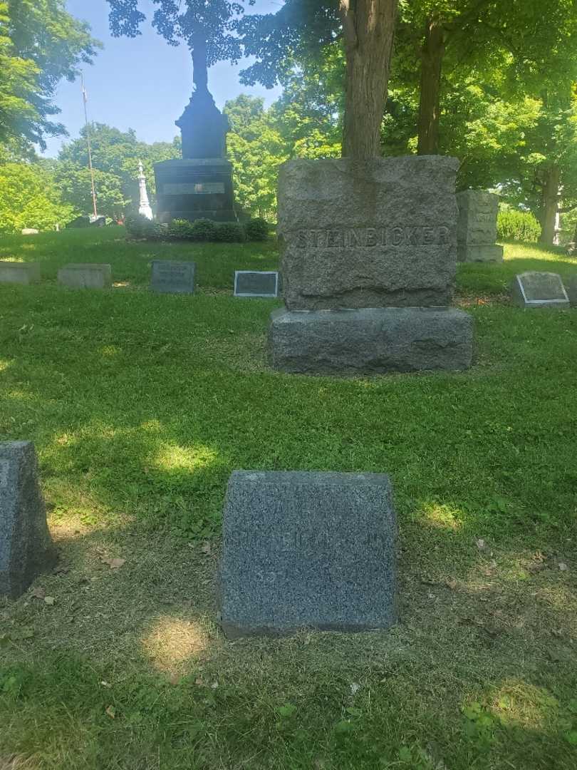 Adella M. Steinbicker Shy's grave. Photo 1