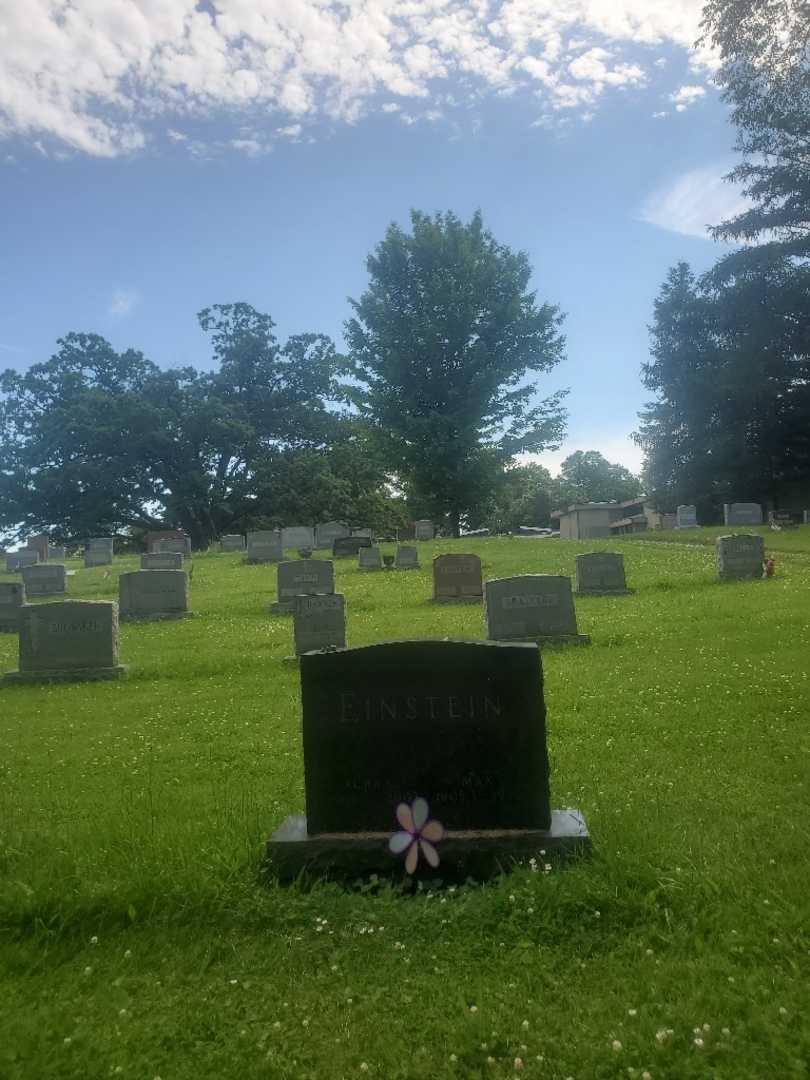 Alma Lina G. Einstein's grave. Photo 2
