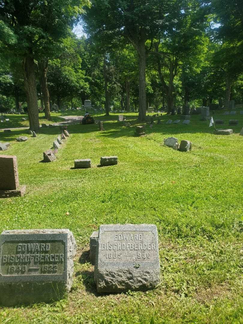 Edward Bischofberger's grave. Photo 1
