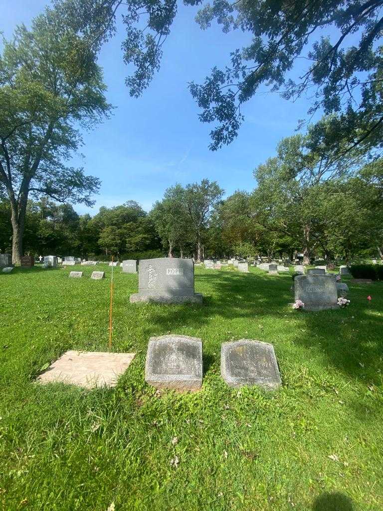 Wilhelmina Pope's grave. Photo 1